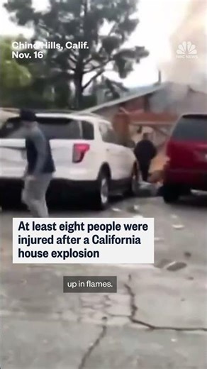At least eight injured after California house explosion