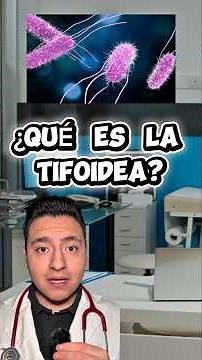 ¿Qué es la tifoidea? #medicina #ciencia #salud #sabiasque #aprender