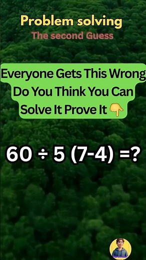 Problem solving 120 #mathchallenge #problemsolving #fun