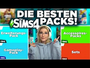 Das sind BESTEN Erweiterungspacks für DIE SIMS4 Pack Ranking💚 | Werbung EA & Logitech | Insanedra