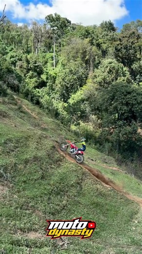 CRF450 Nose Dive FAIL! (Hard Landing) 😱 #motolife #dirtbikefail #shorts