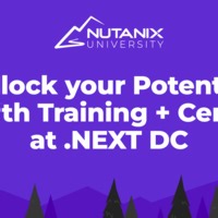 Unlock your Potential with Training   Certs at .NEXT DC | Nutanix Community