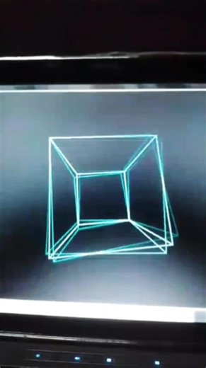 I Made 3D CUBE USING PYTHON TURTLE 😱😱⭐⭐🔥 | #dhurandhar #fa9la #talwiinder #shorts #coding #trending