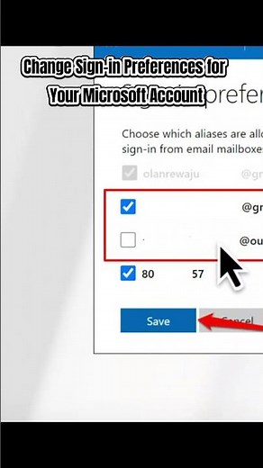 Change Sign in Preferences for Your Microsoft Account