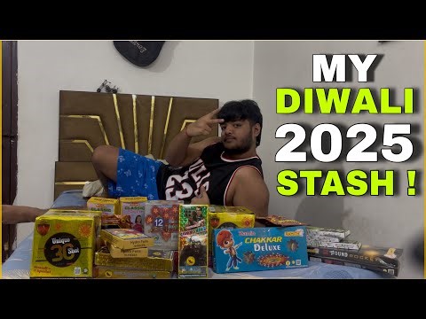 DIWALI STASH 2025 ! - VLOG 15