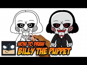 How to Draw Billy the Puppet | Saw - Videos For Kids