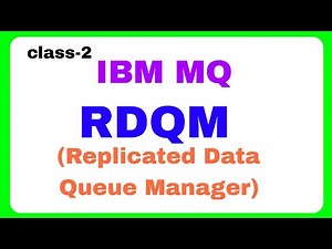 [Telugu] IBM MQ RDQM high Availability(replicated Data queue managers) High Availability