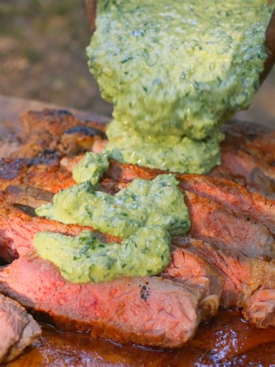🥩 Juicy Tomahawk Steaks by the Stream: Cooked in a Stone Oven from Scratch | #fyp #foodie #yum #viral #cooking
