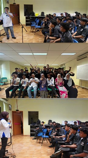 Aiszzy Electronics sebagai Pemeriksa Projek Tahun Akhir (PTA) di Kolej Vokasional Ampangan 🌟 Event: Final Year Project (PTA) Evaluation – Diploma Teknologi Elektronik Date: 23 January 2025 Location: Kolej Vokasional Ampangan Berbesar hati dijemput sebagai external examiner untuk penilaian Projek Tahun Akhir (PTA). Best tengok pelajar present projek dengan penuh keyakinan — penuh idea, solid technical skills, dan smart problem-solving. Semoga semua pelajar terus maju dan berjaya dalam dunia elek