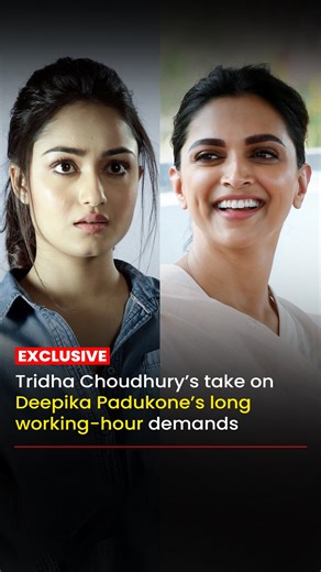 Bollywood Bubble on Instagram: "EXCLUSIVE: Reacting to Deepika Padukone’s stand on long working hours, Tridha Choudhury shares a balanced and thoughtful perspective. She feels that while passion for work is important, mental and physical well-being cannot be ignored. . . Watch Full Interview on Bollywood Bubble Youtube Channel . . @tridhac [Tridha Choudhury, Deepika Padukone, Exclusive, Bollywood, Bollywood Bubble]"