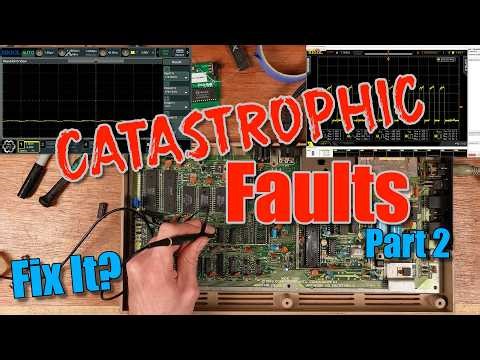 C64 EXTREME Repair - A Wooden Commodore with Many Broken Chips - Part 2