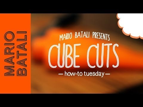 How to Make Cube Cuts (Chef Technique)