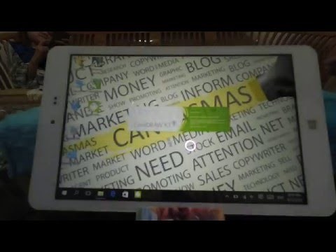 Corel Draw in tablet . Corel X7