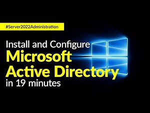Windows Server 2022 Active Directory Installation and Configuration | Kou Louise Academy