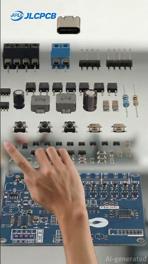 Endless Components, One Perfect PCBA #jlcpcb #pcb #electronics #engineering #smt #teardown