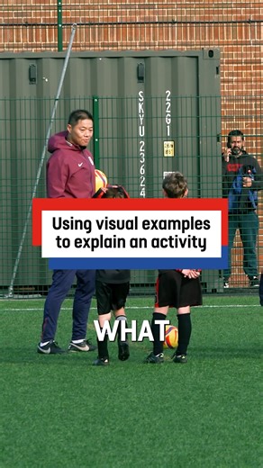 England Football Learning on Instagram: "Struggling to explain an activity to your players? Try using visual examples 👀"