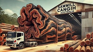 Watch Massive Trees Shredded by wood cuting skill in Houston’s Lumber Mill #woodcutting #monstertree #tree #cutting #giantree #amazonetree #followers #wooodturning #monstertree #bigtree #swamil #reels #reelscelege | Beaver Exterminator