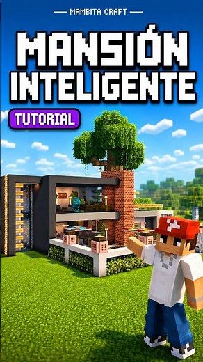 Minecraft: Mansión Inteligente con Redstone | Tutorial Fácil