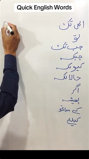 Essential Small English Words with Meanings