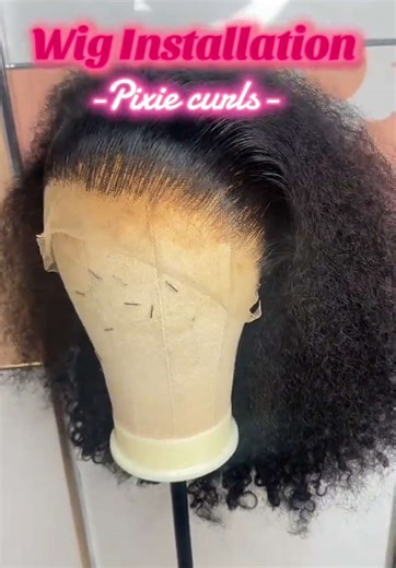 Pixie Curl Wig Installation Guide and Tutorial