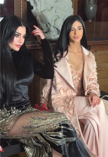 رهف الحربي وهيفا وهبي في أسبوع الموضة بباريس 2026