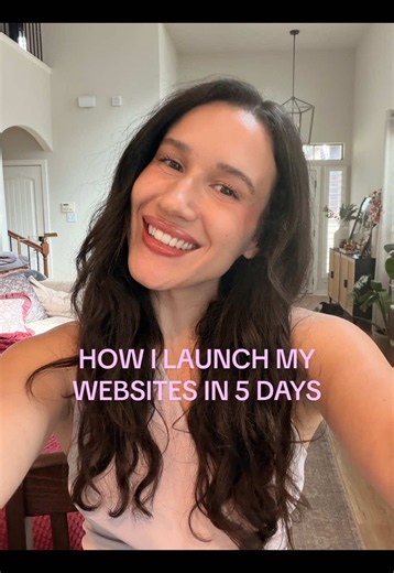 Start on Monday, launch on Friday 🌷 #webdesigner #webdesign #webdesignertips #wordpressdesigner #wordpress