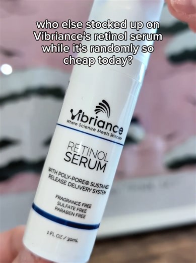 Most retinol products were designed for 25 year old skin. If you have tried retinol before and your skin got red, irritated, or peeling — that is probably why. Vibriance Retinol Serum was specifically formulated for mature and sensitive skin. It uses patented Poly-Pore technology, a slow release delivery system that gradually releases retinol into the skin instead of hitting it all at once. The concentration is 0.1%, which is intentionally on the gentler side because with mature skin less is gen
