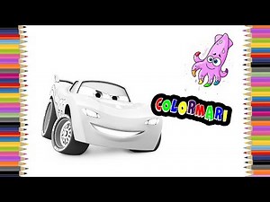 Disneys Cars 3 Coloring Book Pages for Kids Episode 1
