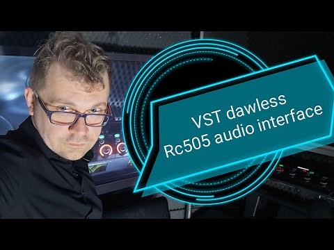 How to use Virtual Instrument with Boss RC-505 Loop station - Software VST looping without DAW