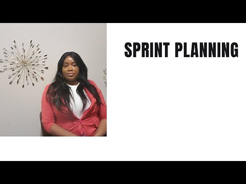How to facilitate a sprint planning meeting.