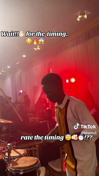 Stunning Wedding Dance Performance by Percussionist