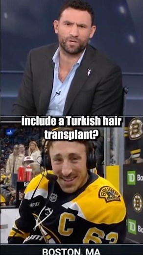 Brad Marchand didn't have to do Biz like that 😭
