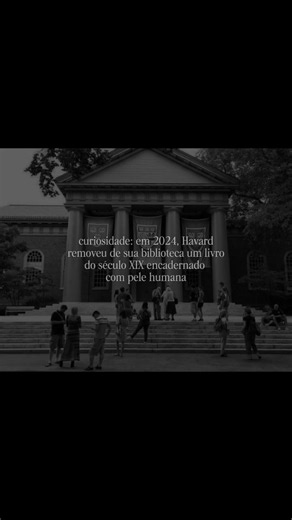 Livro encadernado com pele: curiosidades e história na Harvard University
