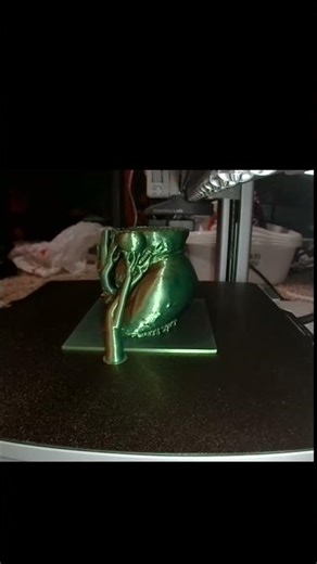 Timelapse of 3d printed Santa with a surprise! 🤫Christmas Present🤫 #christmas2025