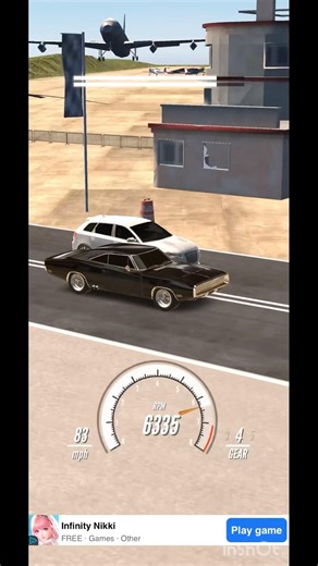 Dodge Charger vs SUV! 🏎️💨 Who wins? #dyno2race #dragracing #shorts #gaming