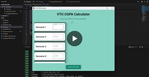 Built a VTU CGPA Calculator with Python, Kivy, and KivyMD | Mussarrat Kittur posted on the topic | LinkedIn