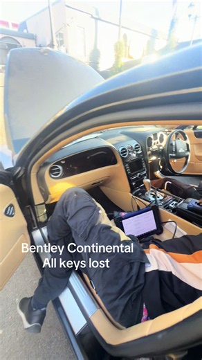 Bentley Continental All Keys Lost - Key Programming Guide