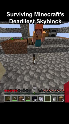 Surviving Minecraft's Scariest Skyblock Challenge
