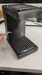 Demo of my course project, an ultrasonic phased array for levitation