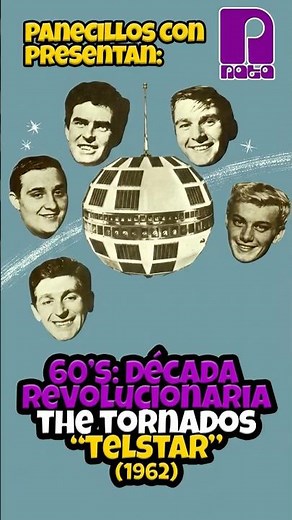 60s, Revolutionary Decade: The Tornados - Telstar (1962) #thetornados #telstar #60s #60smusic
