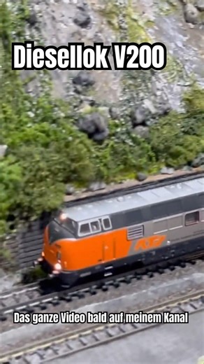 Meine V200 Diesellok Digital & Sound in Spur-N 1:160 von PIKO