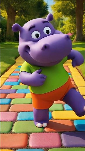 Funny Hippo Dance Moves #shorts #dance #funny #foryou