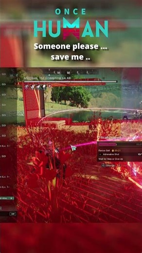 When System Decide to Make You Invisible #oncehuman #monster #openworld