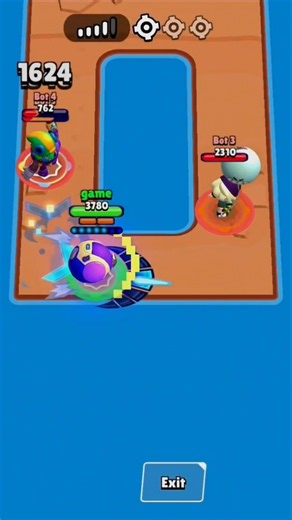 Brawl Stars game #brawlers #brawlstarsgame #funny #short #brawlgame #gaming #botfight #brawl 02