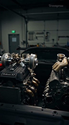 Saleen S7 vs Falcon F7 Feature Test #compression #automobile #facts