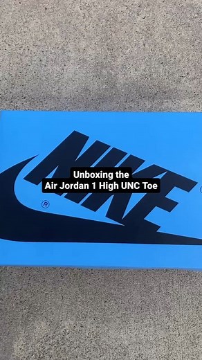 1.8K views | Unboxing the Air Jordan 1 High UNC Toe, set to drop sometime in July. via @kenrockgotem ➡️ Follow us if you want to pay less for your sneakers. We share the latest deals sale from the UKs largest retailers, along with updates on the latest daily sneaker drops. Follow us @captaincreps #sneakerheaduk #airjordan1 #jordan1 #aj1 #jordansdaily | Captain Creps - Sneaker Deals UK | Facebook