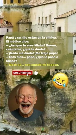 🏥 ¿Qué le pasa a Misha? 😂 #chistes #bromas #comedia #risas #humor #shorts #youtube