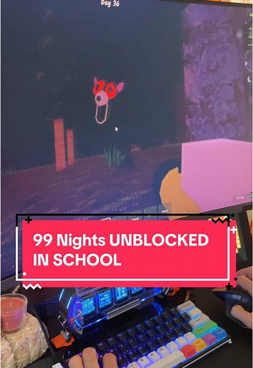 Best unblocked games in school is def 99 nights in the forest unblocked. #roblox #99nightsintheforestroblox