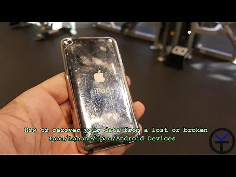 Recover your data from a lost or broken Ipod/iphone/Ipad/Android Devices