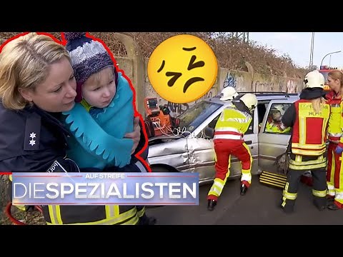AUTOUNFALL mit KLEINKIND 😱 Schwebt der Vater in LEBENSGEFAHR??? ​| Die Spezialisten | SAT.1